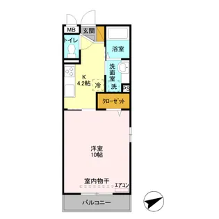 ラフィーネ(北坂戸)【2階】の間取り