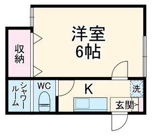 ジュネパレス伊勢原第01【203号室】の間取り