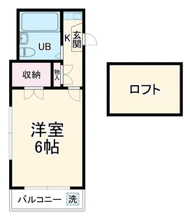 マークエレガンス愛甲【2階】の間取り