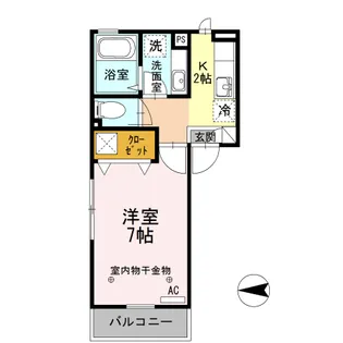 ルピナスシャトー【1階】の間取り