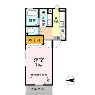 ルピナスシャトー【3階】の間取り