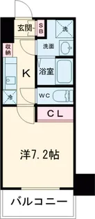 Primal Machida【7階】の間取り