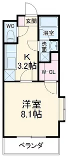 エスポワール【4階】の間取り