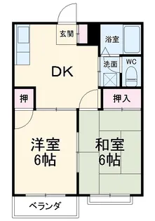 アーバン スナガ S【2階】の間取り