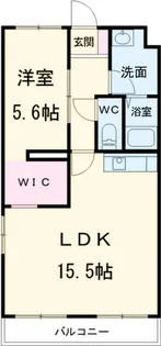 TEA LEAVES【303号室】の間取り