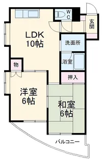 ツカサビル【4階】の間取り