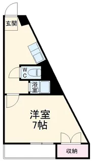 ハレ ナネア【206号室】の間取り