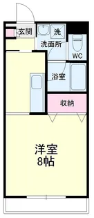 オリオンアパートメント【1階】の間取り