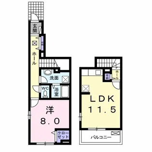 スターガーデン サウス【1階】の間取り