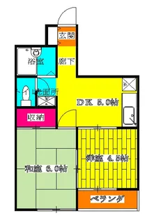 Tハイム【302号室】の間取り