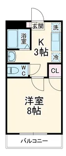 サンアジュール【3階】の間取り