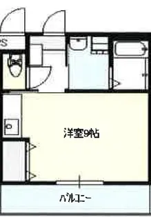 フェリオ川越【3階】の間取り
