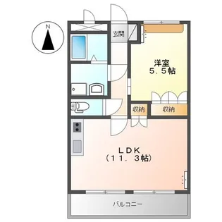 ユートピアⅡ【2階】の間取り