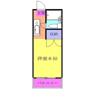 ハイム松栄【3階】の間取り