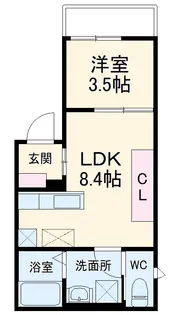 FUJISTA所沢ⅩⅢ【3階】の間取り