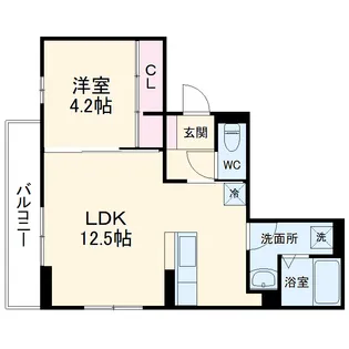 GROWTHマンション【3階】の間取り