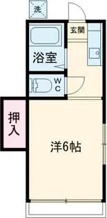茂ハイツ【102号室】の間取り