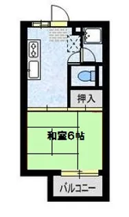 グリーンハイツ加藤【208号室】の間取り