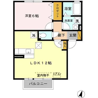 エスペランサ C【1階】の間取り