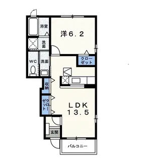 コデン 010【1階】の間取り