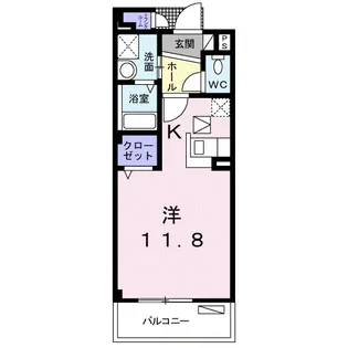 プリムローズ【3階】の間取り