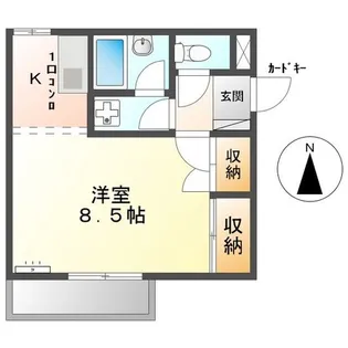エルハイツ31【1階】の間取り
