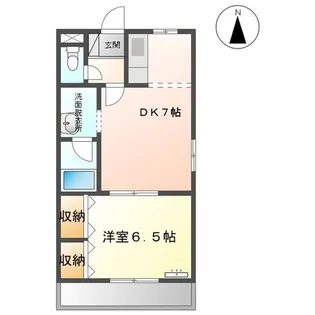 キャトルセゾン【2階】の間取り