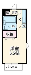 アルテミスTOKAI【2階】の間取り