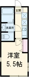 プレジール【1階】の間取り