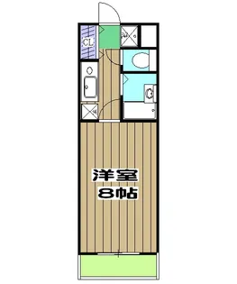 ブランベージュ桂【230号室】の間取り