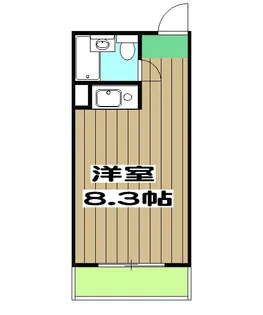 サンウイング桂【212号室】の間取り