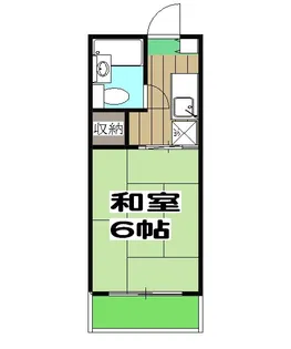 メゾン山本【3-F号室】の間取り