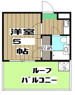 kyoto桂離宮北(旧コーポ平成)【305号室】の間取り