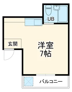 カプチーノ川島【302号室】の間取り