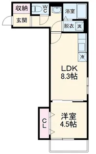 AJ船橋【2階】の間取り