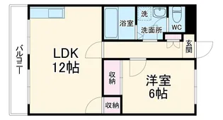 アゼリア【303号室】の間取り