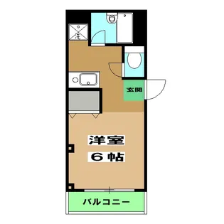 コンフォール・カレッジ【303号室】の間取り