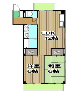 クレスト桂坂【3階】の間取り