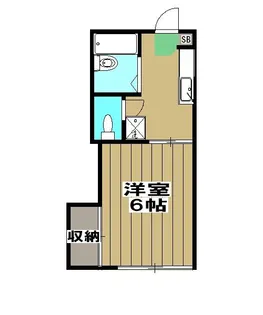 コスモ桂【102号室】の間取り