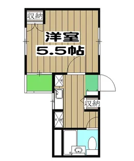 ル・モンド三宅【404号室】の間取り