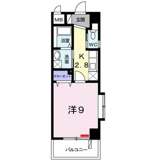ハレ・スプラウト【3階】の間取り
