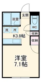 ハイツヘキスイ【2階】の間取り