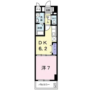 サニーヒル タマイ【3階】の間取り
