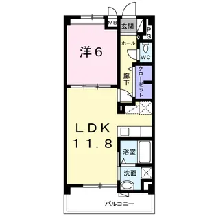 RizzanG Terrace【1階】の間取り