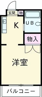 サン嵐山【406号室】の間取り