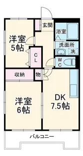 メゾン セレステ【4階】の間取り