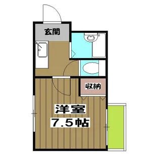 トキハウス【201号室】の間取り
