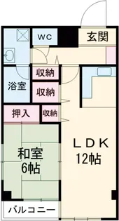 レトロマンションⅢ【6階】の間取り
