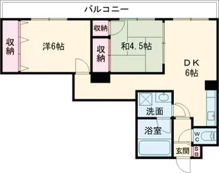 メゾンTMI【4階】の間取り