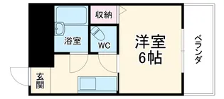 エスポワール西京極【2階】の間取り